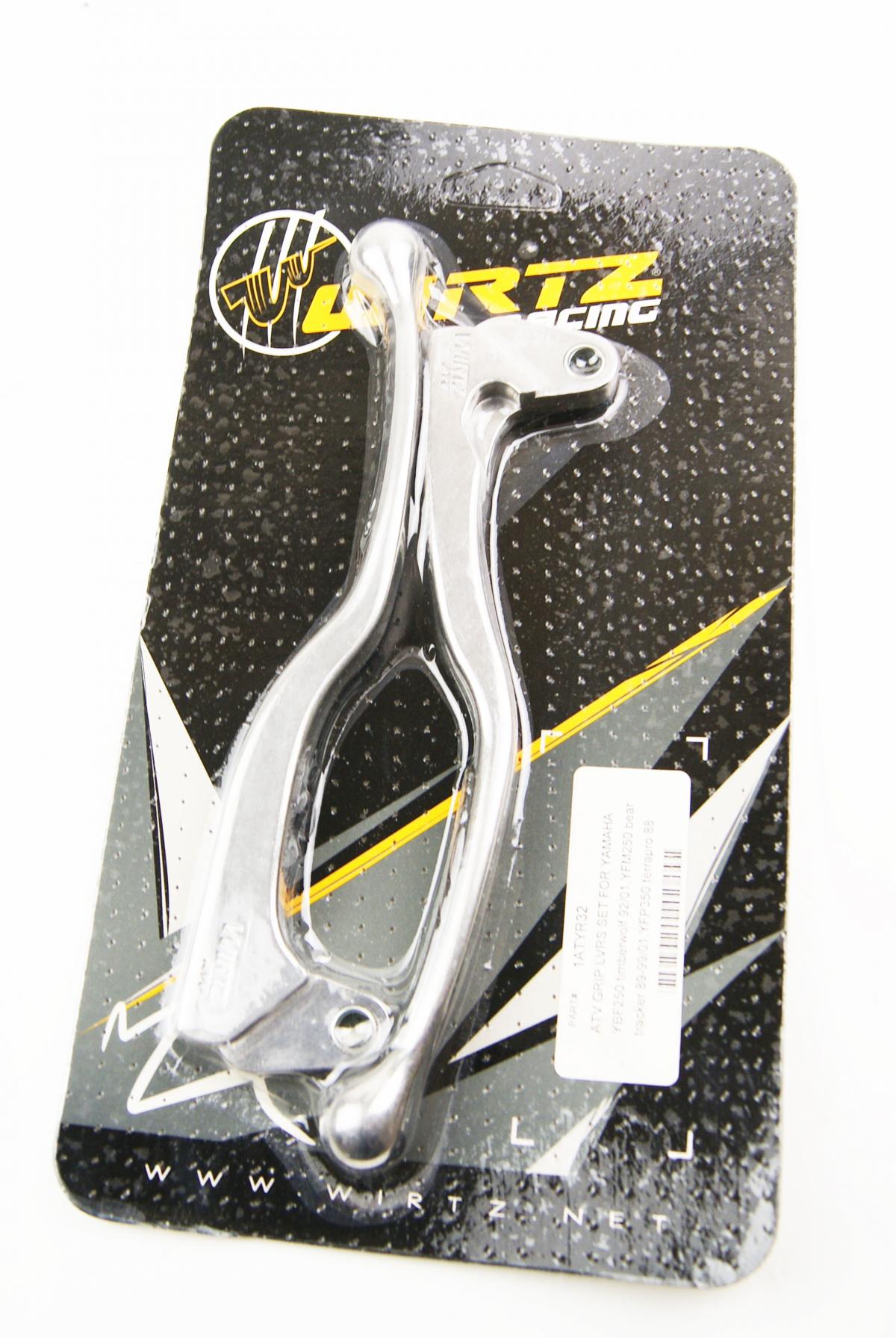 WIRTZ LEVER SET GRIP BLK image 1