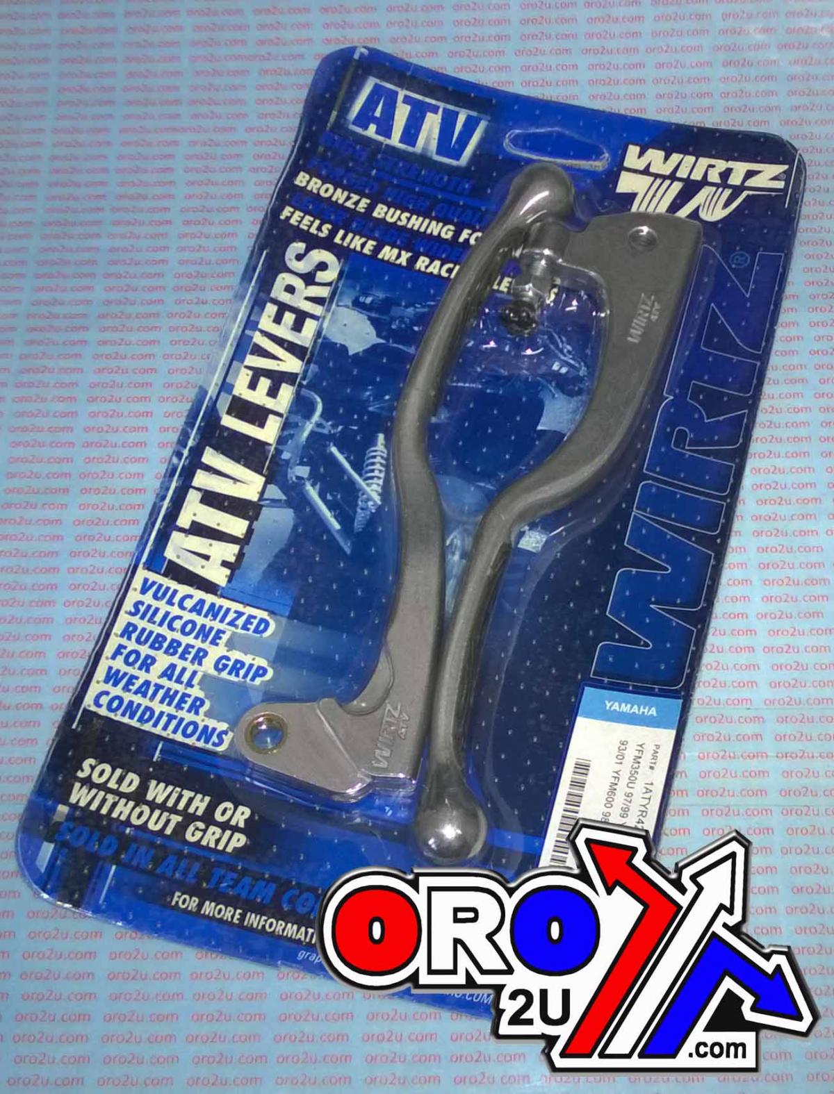 WIRTZ ATV LEVER SET GRIP BLK thumbnail 3