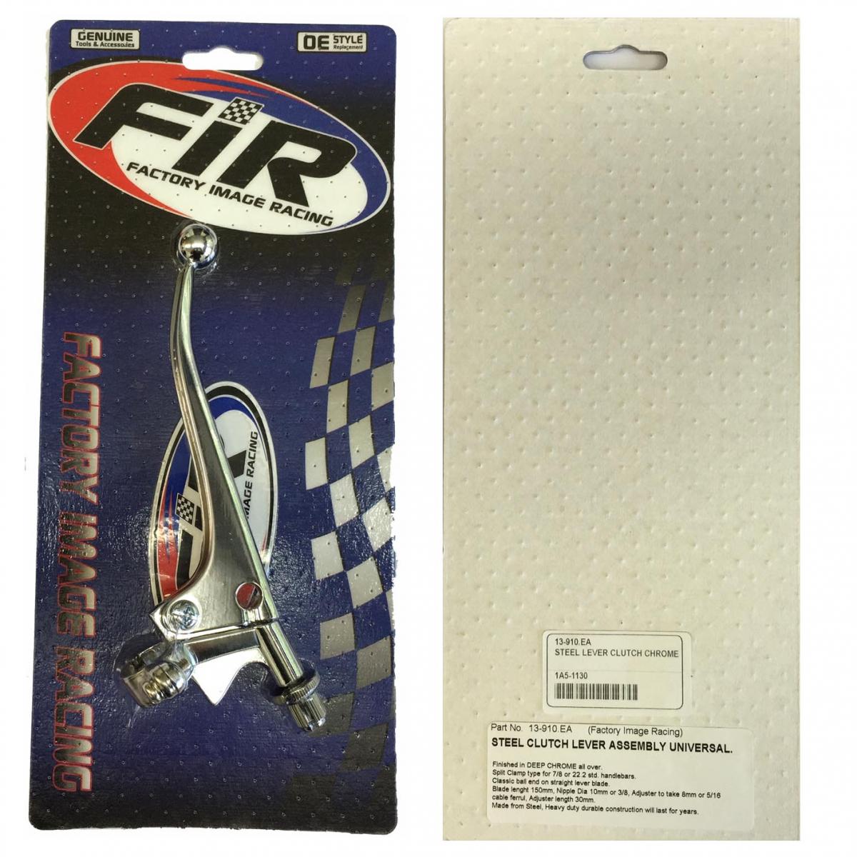 STEEL LEVER CLUTCH CHROME, DOHERTY STYLE Classic Motorcycle Clutch Lever / EACH thumbnail 3
