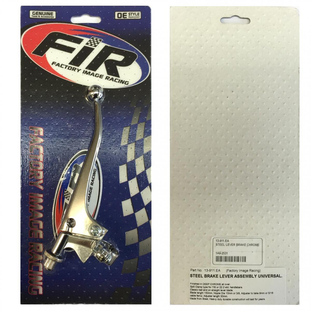 STEEL LEVER BRAKE CHROME, DOHERTY STYLE Classic Motorcycle Clutch Lever / EACH, Factroy Image Racing thumbnail 4