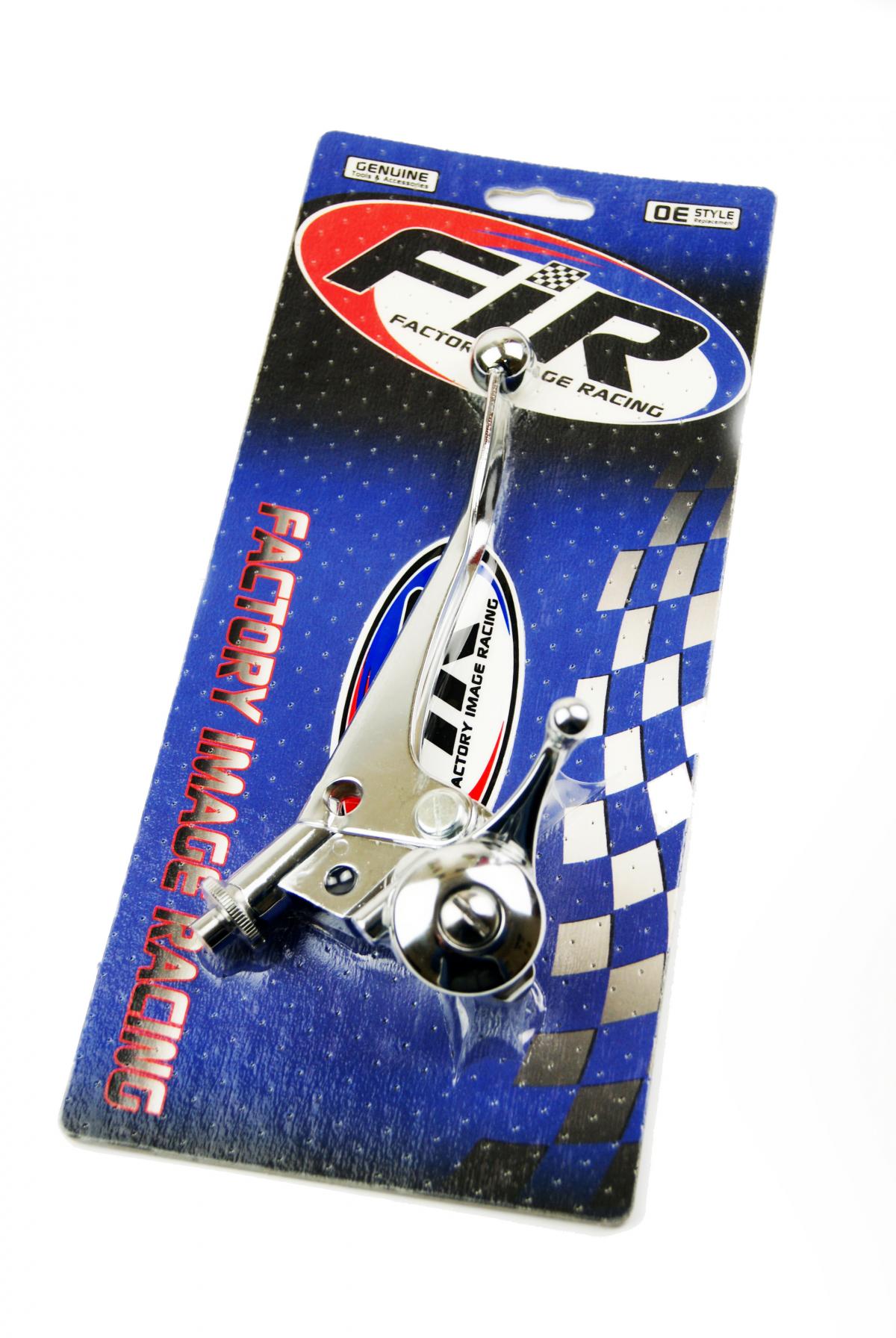 LEVER BRAKE AIR ASSY STEEL, CHROME WITH BALL END CLASSIC image 1