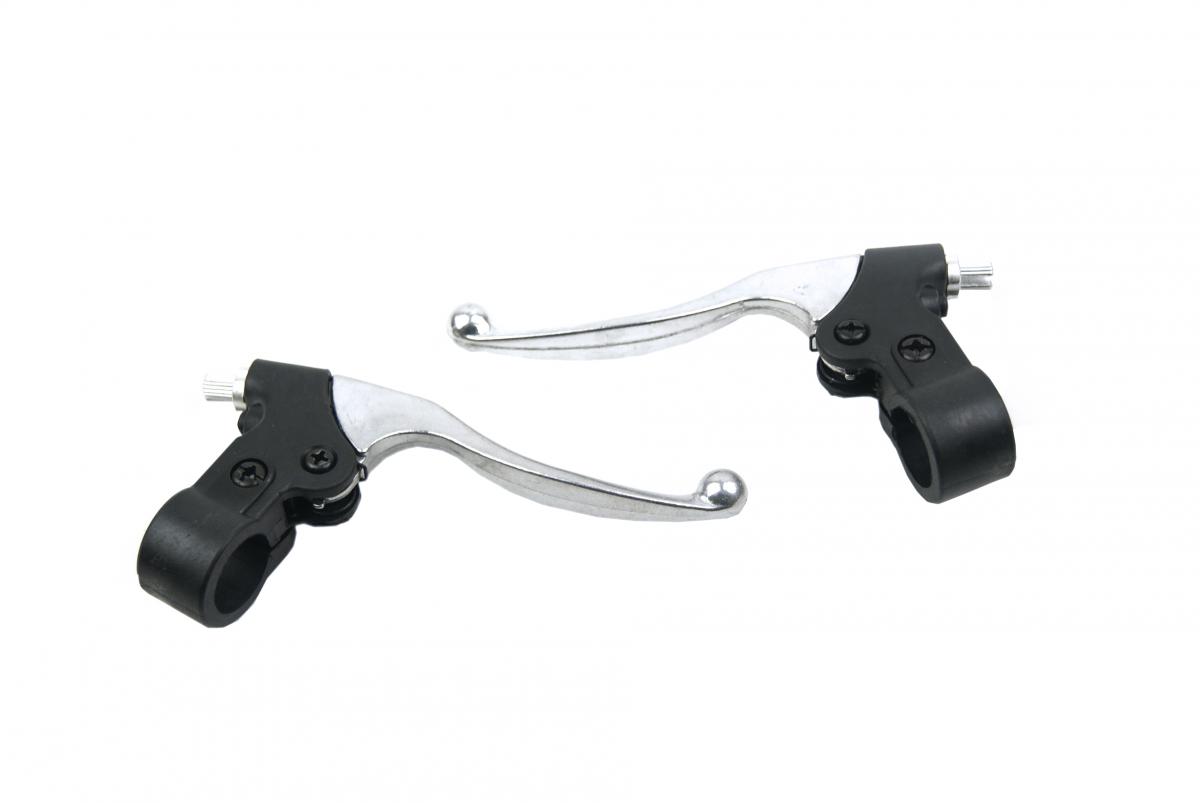 LEVER SET BRAKE AND CLUTCH ( LEFT AND RIGHT) DOG LEG STYLE image 1
