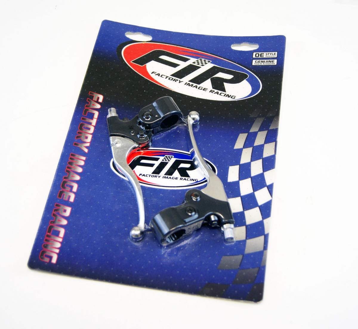 LEVER SET BRAKE AND CLUTCH ( LEFT AND RIGHT) DOG LEG STYLE thumbnail 2