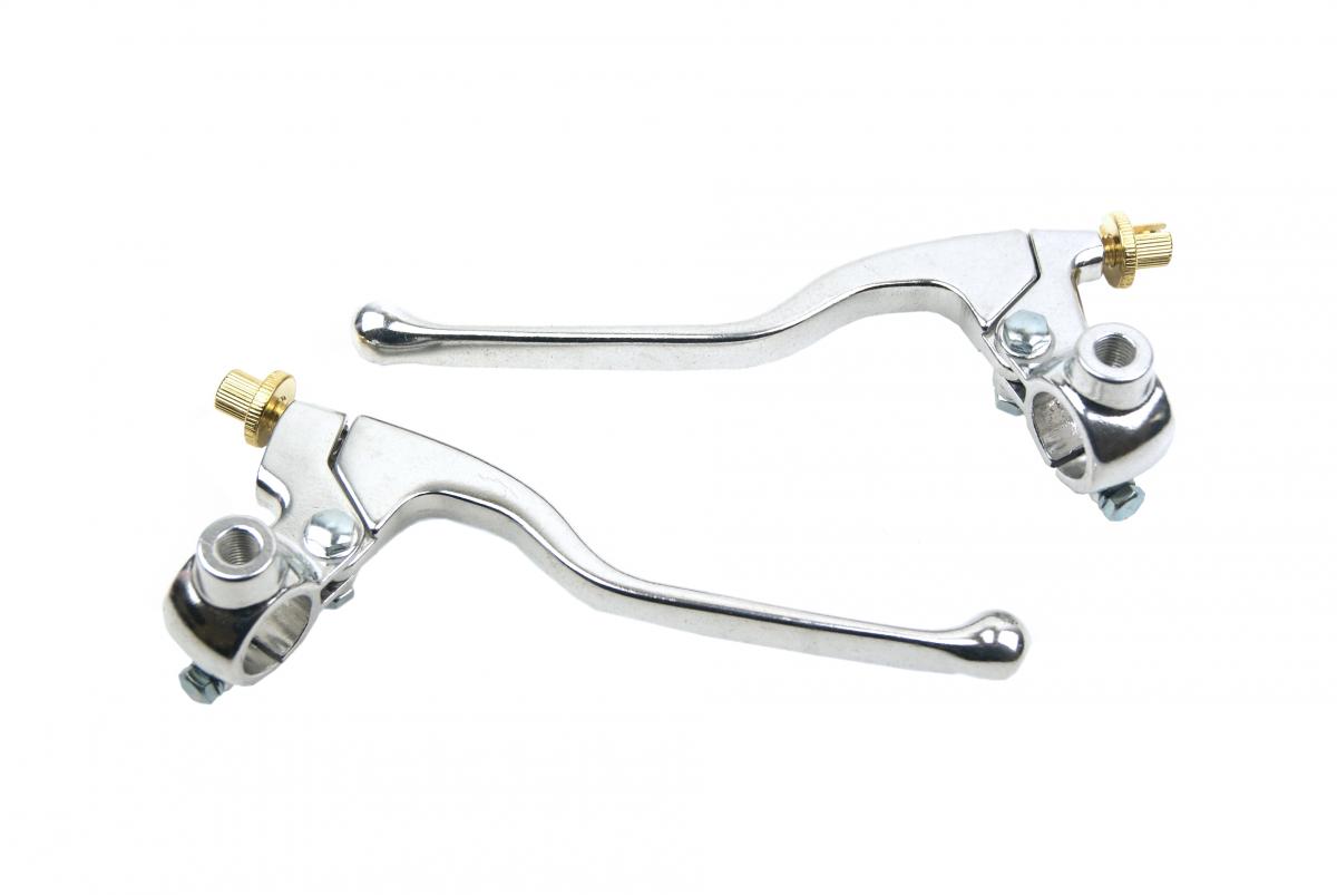 LEVER SET W/ M10 MIRROR MOUNT, DOG LEG BLADES image 1