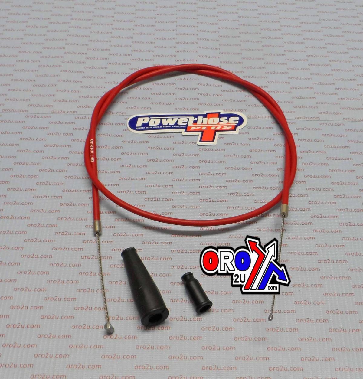 CABLE THROTTLE 83-94 MAICO RED, VENHILL M01-4-004-RD, M01-4-004-RD thumbnail 2