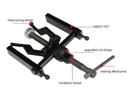 PILOT BEARING PULLER 13-38mm, 3 JAWS / BRIDGE STYLE UNIVERSAL FIT thumbnail 3