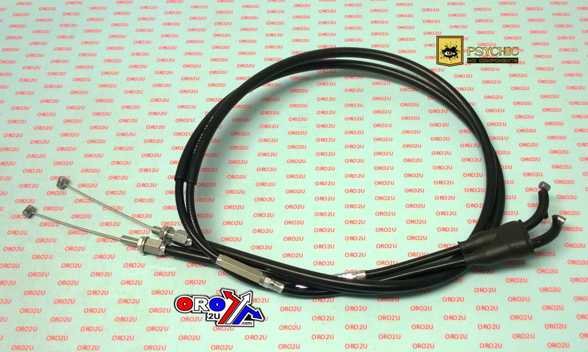 CABLE THROTTLE KXF 250 SET, PSYCHIC 103-428 THROTTLE SET 54012-0286 (1090mm) KX250F 11-12 KX450F 2012-2013 image 1
