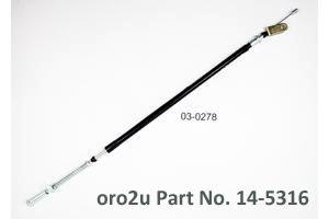 CABLE FOOT BRAKE 88-03 KLF300C, BRONCO 103-278 KAWASAKI 54005-1145, 88-03 KLF300C 4x4, 54005-1158 thumbnail 6