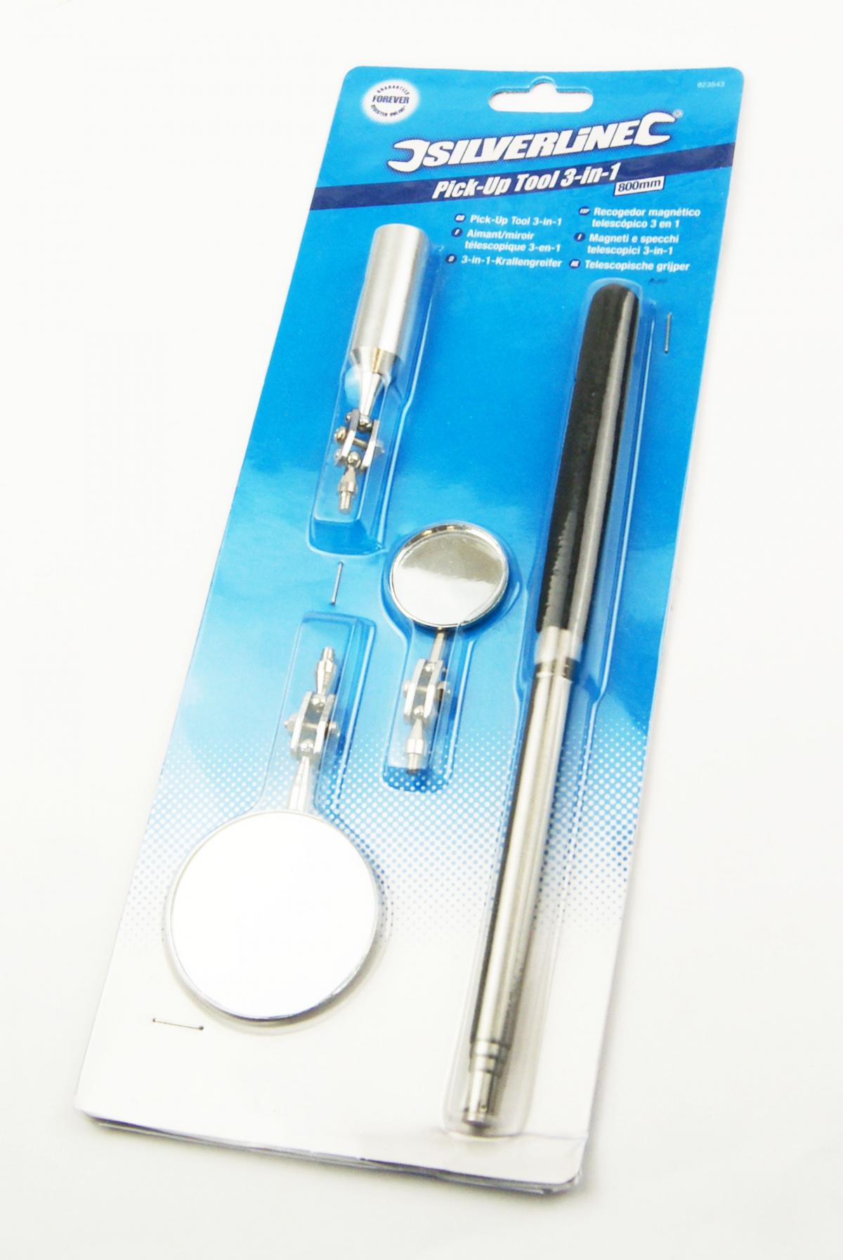 TELESCOPIC INSPECTION MIRROR / MAGNET, 3-1 PICKUP INSPECTION KIT thumbnail 2