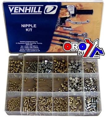 NIPPLE KIT 18 TYPES, VENHILL image 1