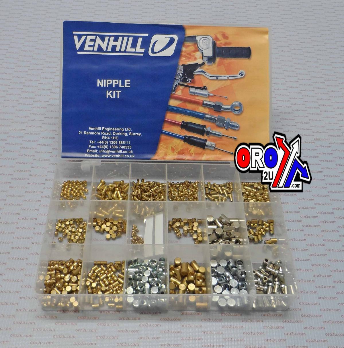 NIPPLE KIT 18 TYPES, VENHILL thumbnail 2
