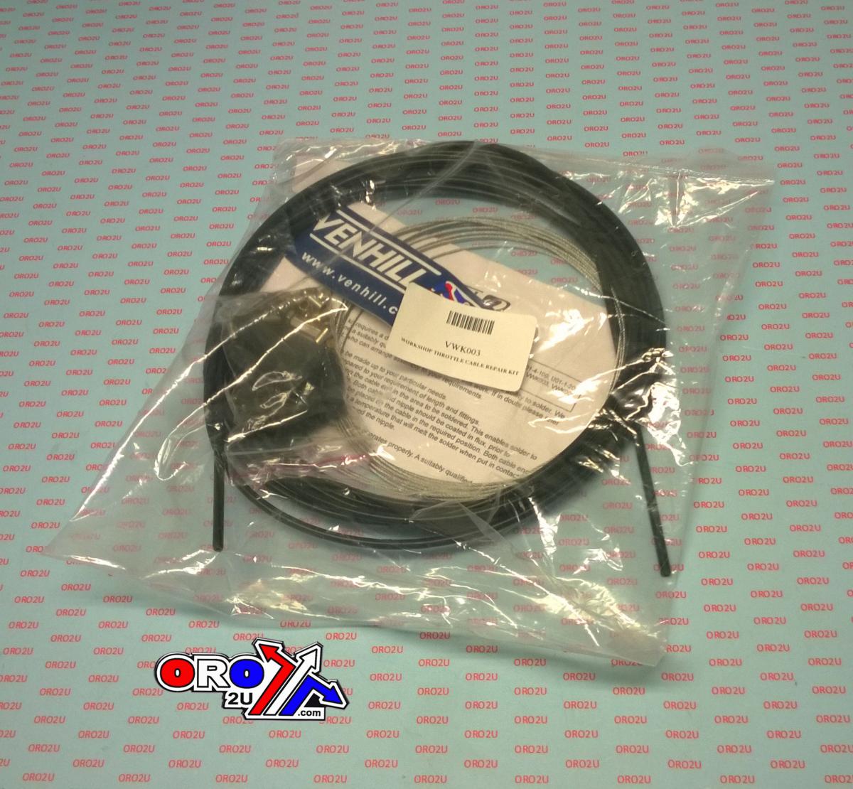 WORKSHOP DIY KIT THROTTLE, VENHILL VWK003 UNIVERSAL CABLE thumbnail 2