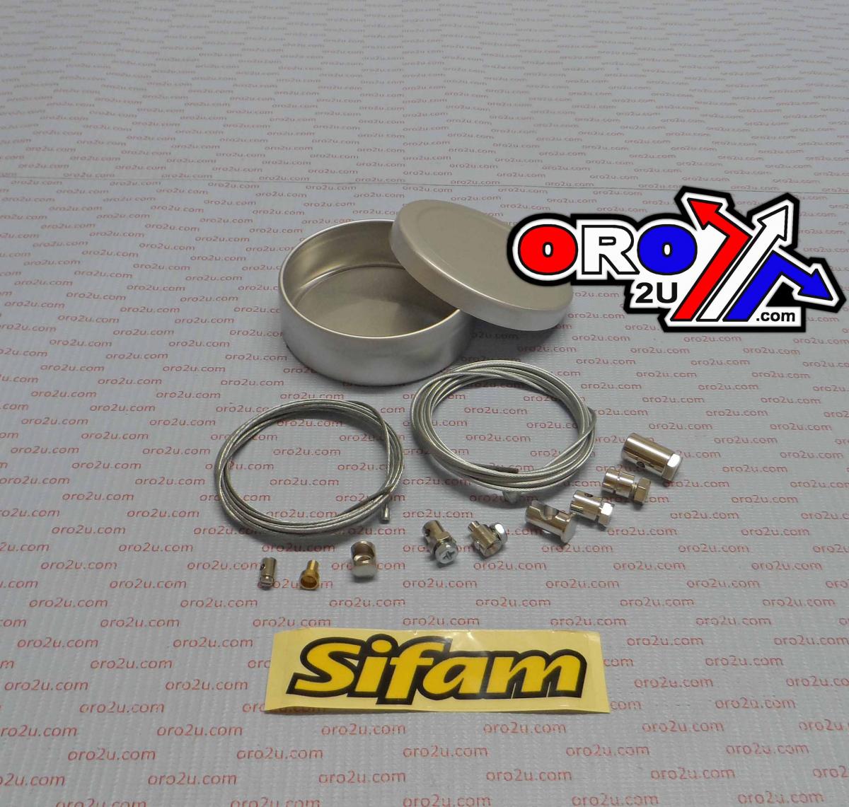 CABLE REPAIR KIT UNIVERSAL CABUNI 2m Cables (1.5mm & 1.2mm) with Mixed Nipples thumbnail 2