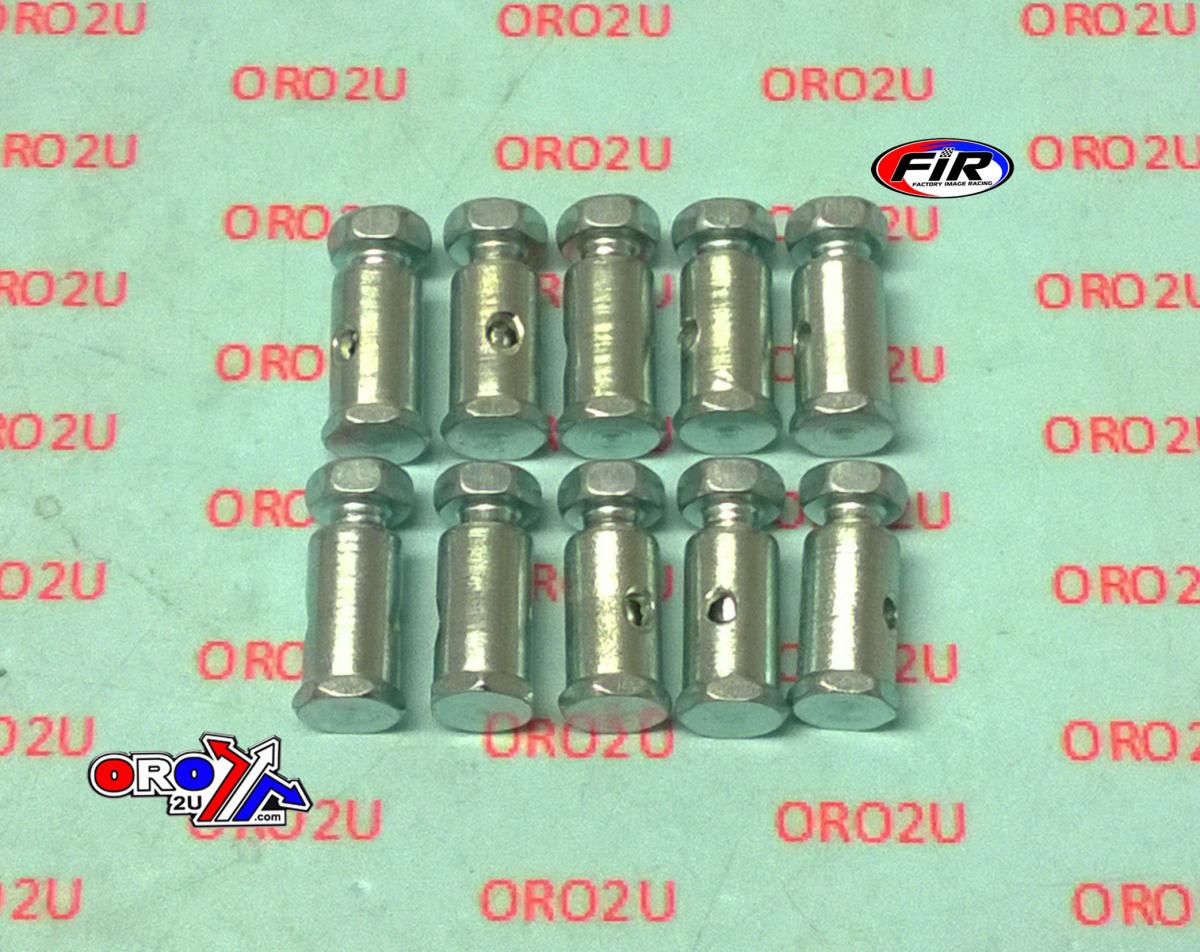 SOLDERLESS BARREL NIPPLES DIA 8mm x15mm BNS8 - PACK OF 10 thumbnail 2