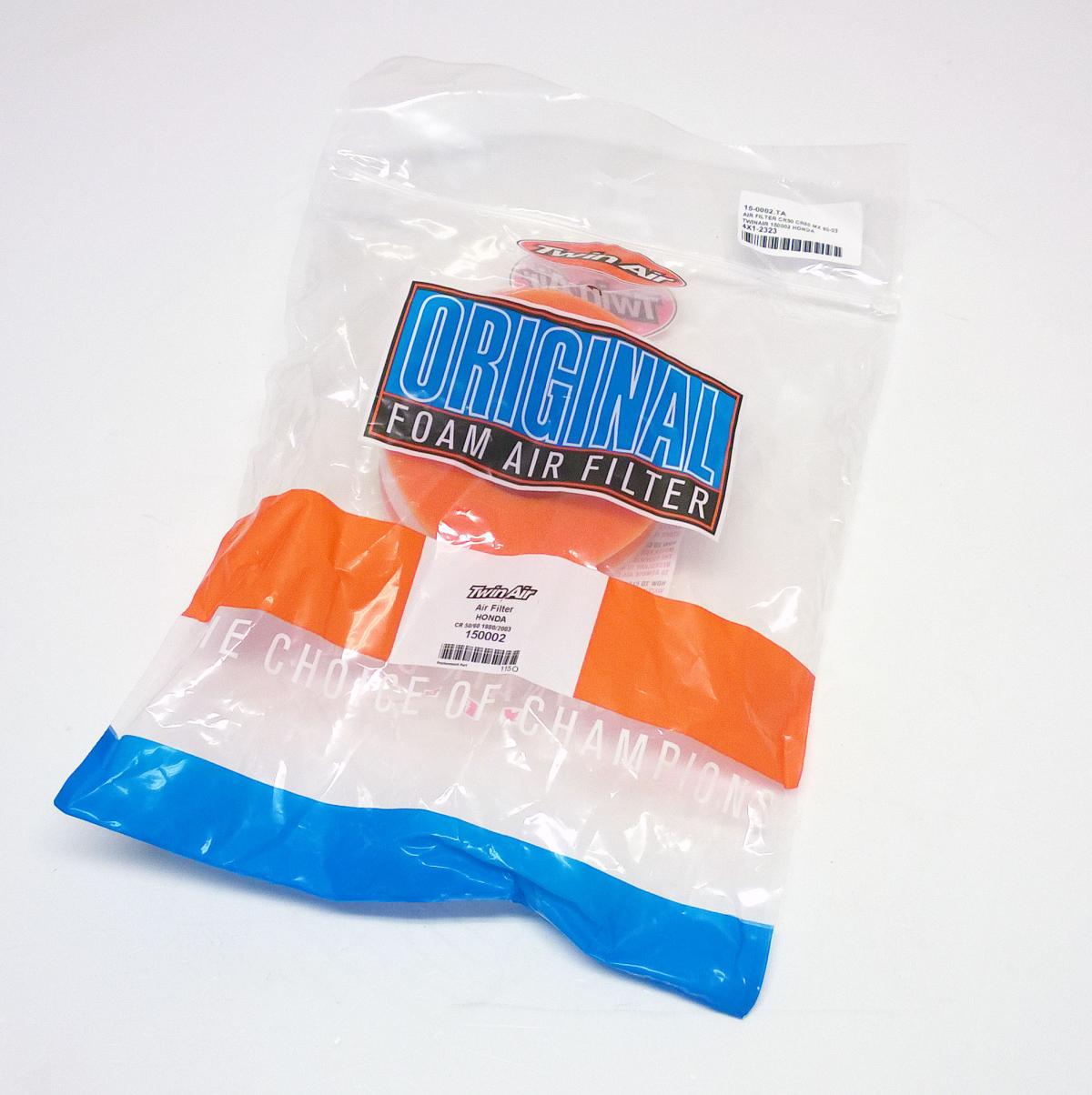 AIR FILTER CR50 CR60 MX 80-03, TWINAIR 150002 HONDA thumbnail 2