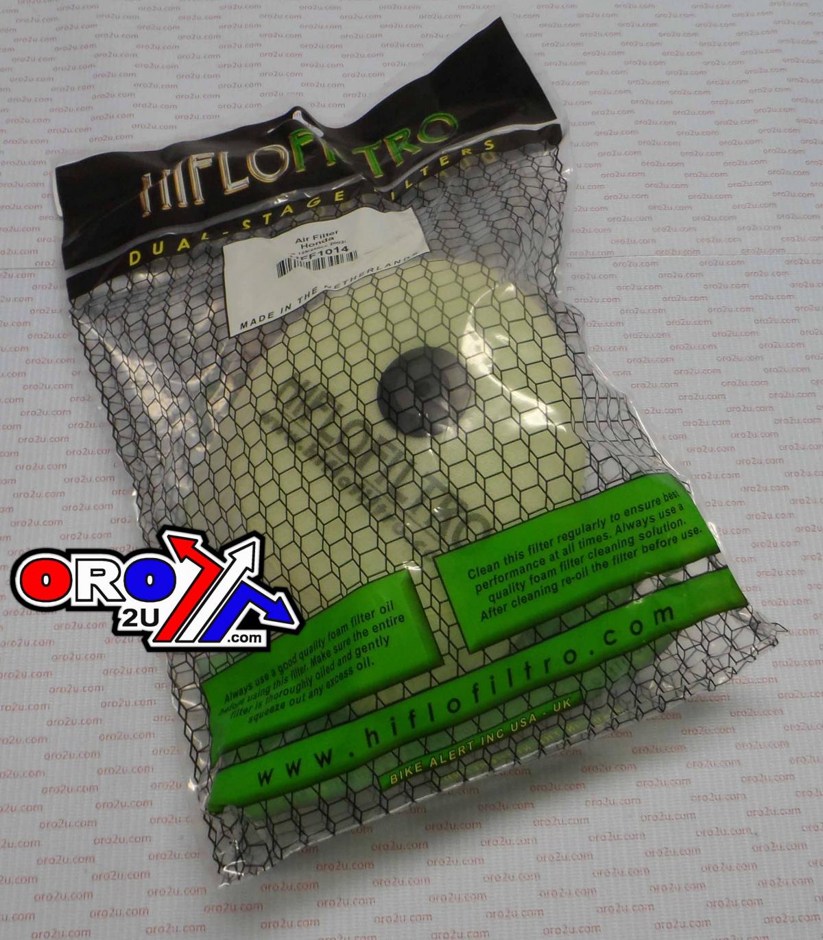 AIR FILTER 02-09 CR125 CR250, HIFLO HFF1014 HONDA MX thumbnail 3