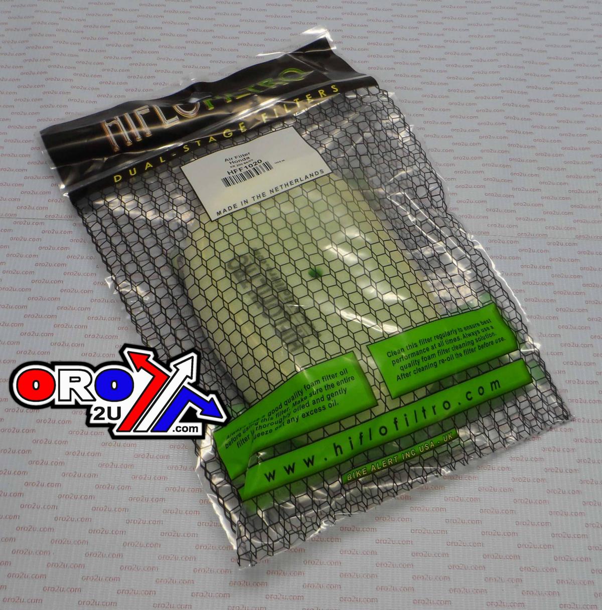 AIR FILTER 84-02 XR200R HONDA, HIFLO HFF1020 HONDA thumbnail 5