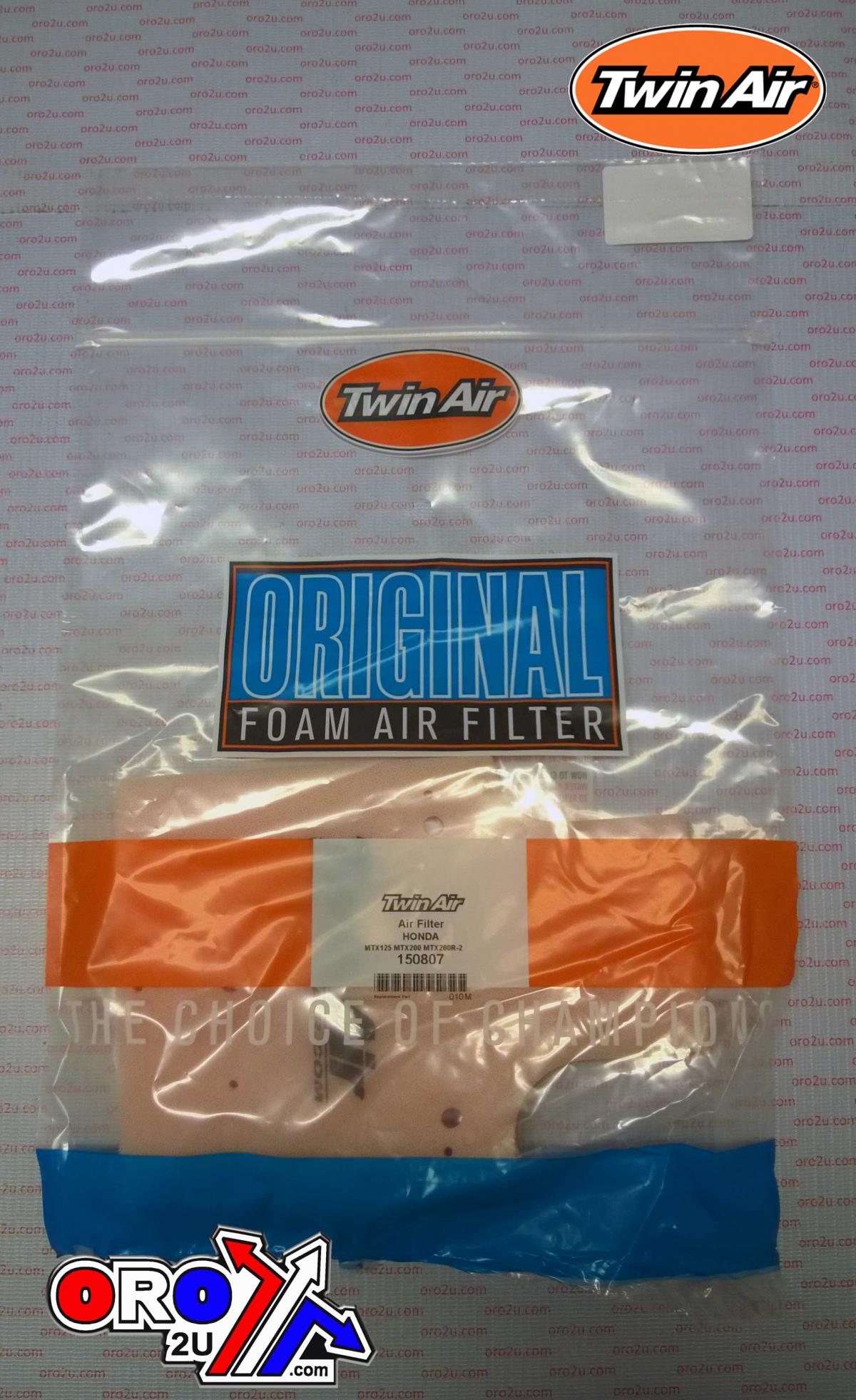 AIR FILTER HONDA MTX, TWINAIR 150807 image 1