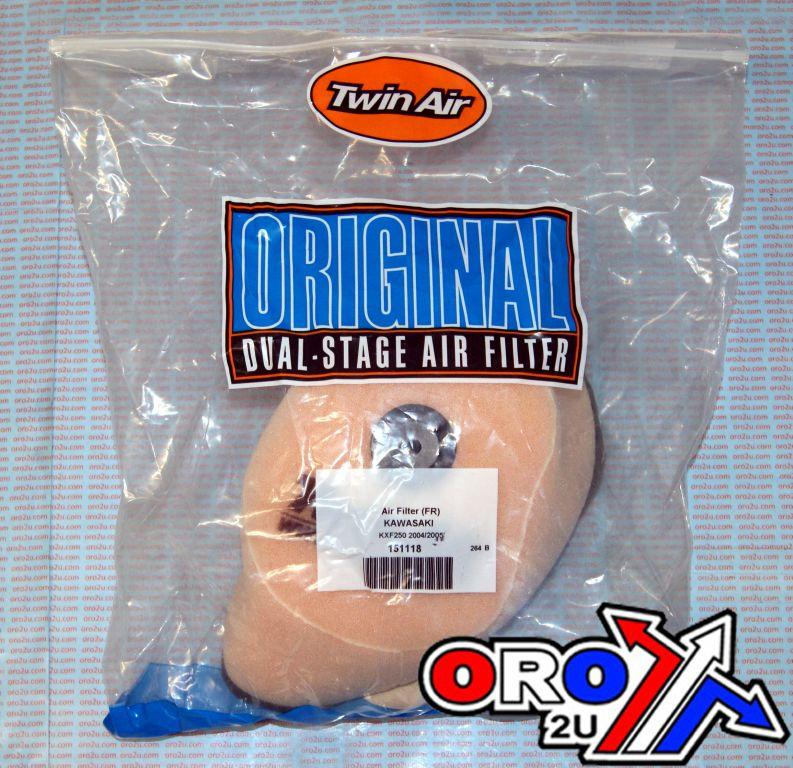 AIR FILTER KXF250 RMZ250 04-05, TWINAIR 115118FR BACKFIRE thumbnail 4
