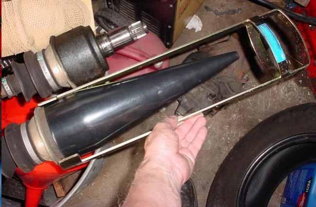 £2.00+ VAT WAS 20.00 SURFACE RUST, CV BOOT INSTALLATION TOOL, SEE OTHER IMAGE FOR MARKS thumbnail 3
