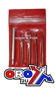 PICKS SET-4 6 ALUM. HANDLE image 1