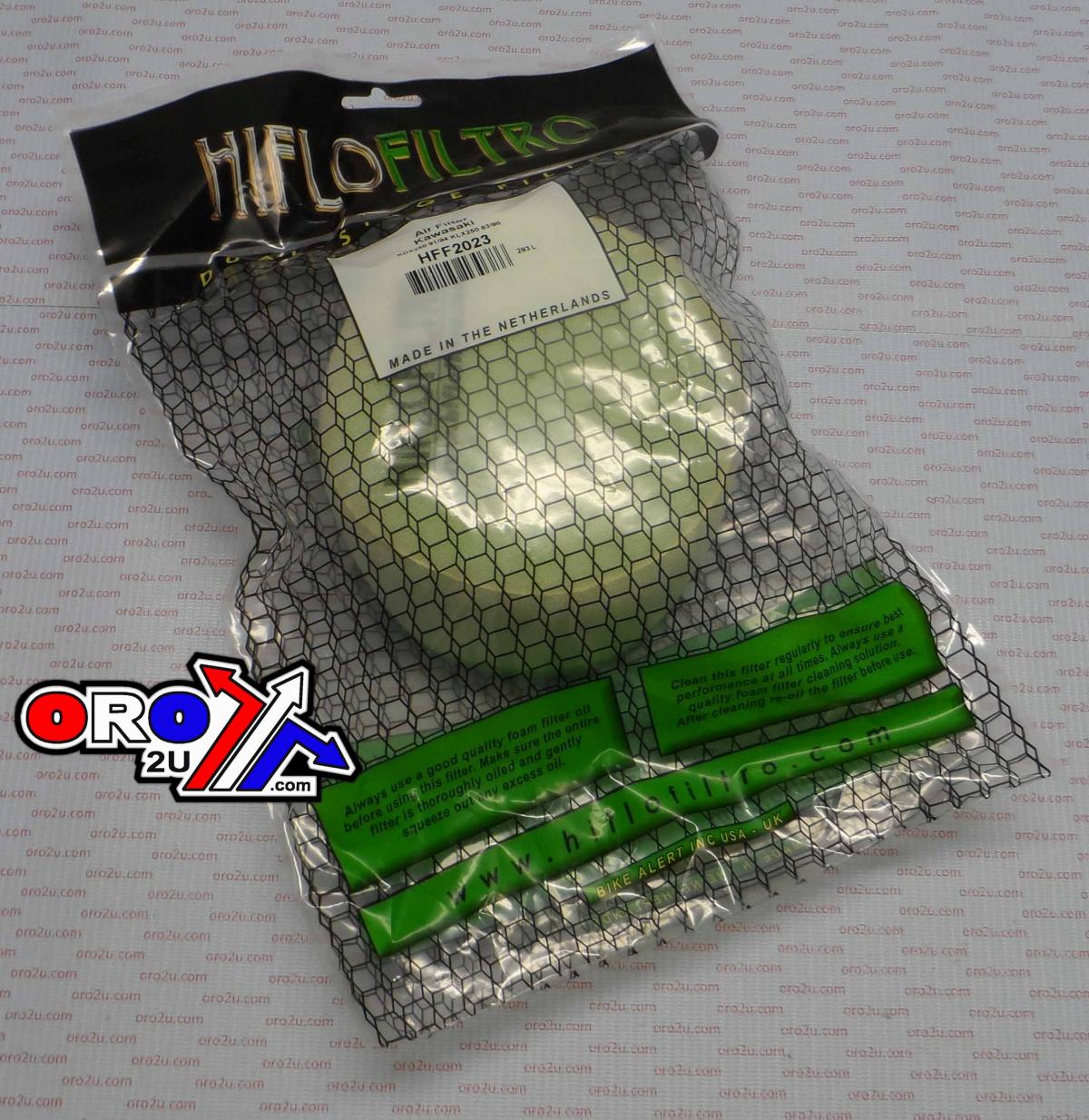 AIR FILTER KDX KLX250SR KDX250, HIFLO HFF2023 KAWASAKI thumbnail 3