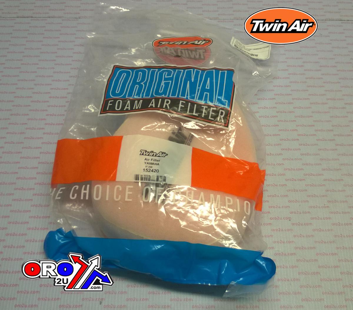 AIR FILTER IT250 YAMAHA FOAM, TWINAIR 152420 thumbnail 4