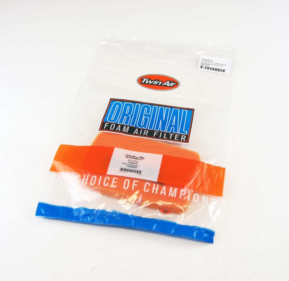 AIR FILTER 16-17 YFM90 RAPTOR, TWINAIR 152620 YAMAHA ATV, BD3-E4451-00-00 thumbnail 2