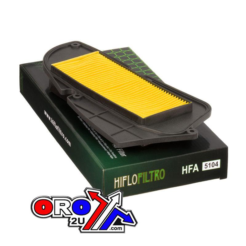AIR FILTER HIFLO HFA5104, Sym 17211-HHA-000 thumbnail 2