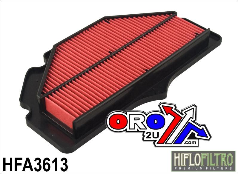 AIR FILTER HIFLO HFA3613 GSR6, 13780-44G00, GSR600 06-07, SUZUKI thumbnail 2