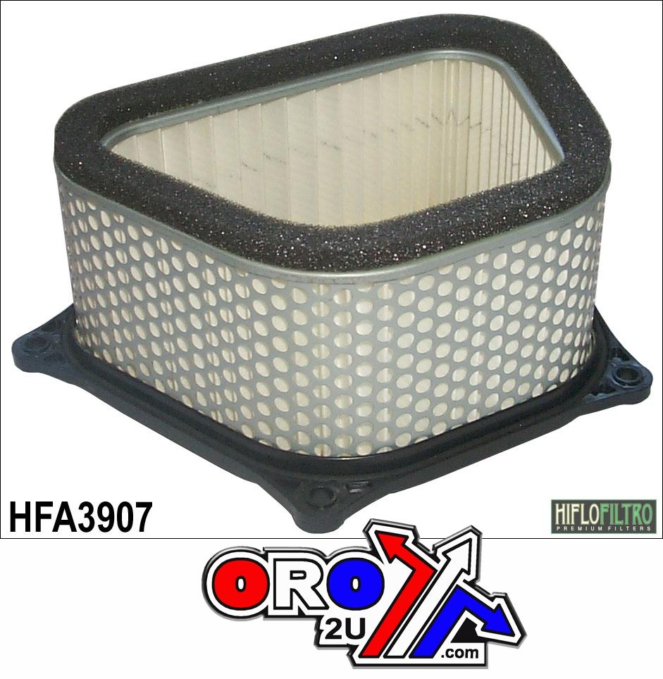 AIR FILTER HIFLO HFA3907 GSX, 13780-24F02, GSX1300 99-07, SUZUKI thumbnail 2