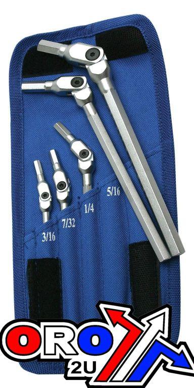 HEXAGON ALLEN KEYS PRO PIVOT HEAD MOTION PRO 08-0419 thumbnail 2