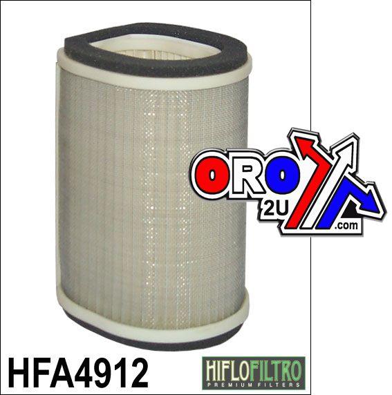 AIR FILTER HIFLO HFA4912 JFR, 5JW-14451-00, JFR1300 02-12, YAMAHA thumbnail 3