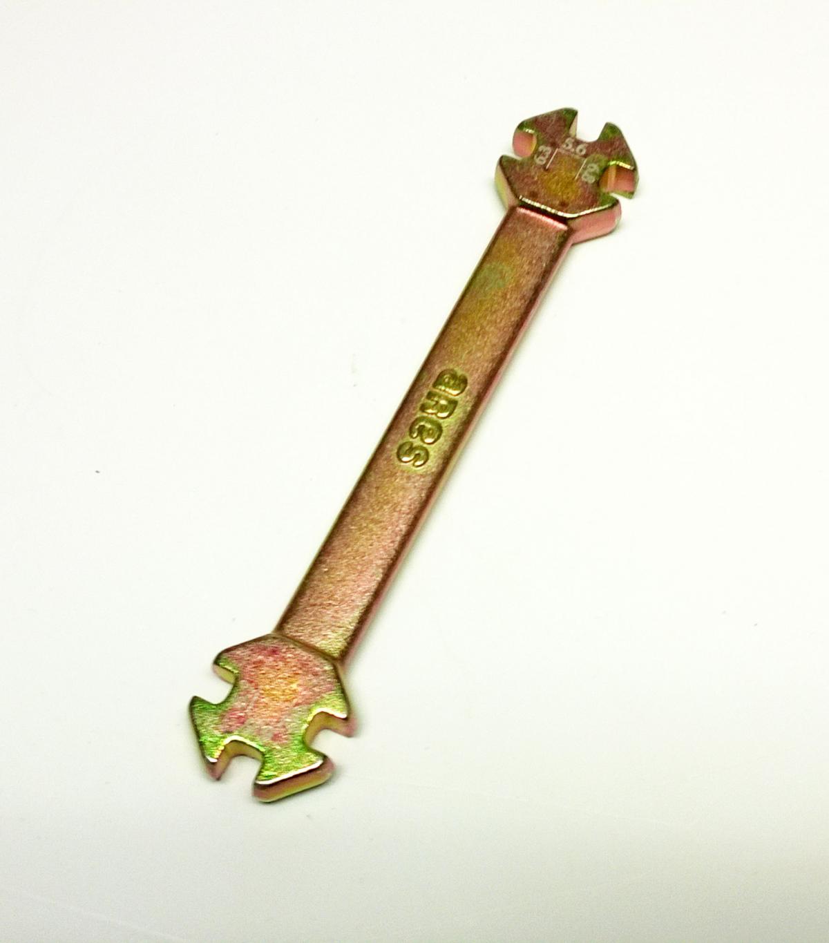 SPOKE KEY 6 SIZE FORGED STEEL thumbnail 2