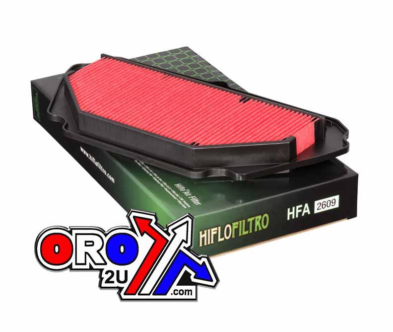 AIR FILTER HIFLO HFA2609 ZX6, KAWASAKI 11013-0036 ZX636 600 image 1