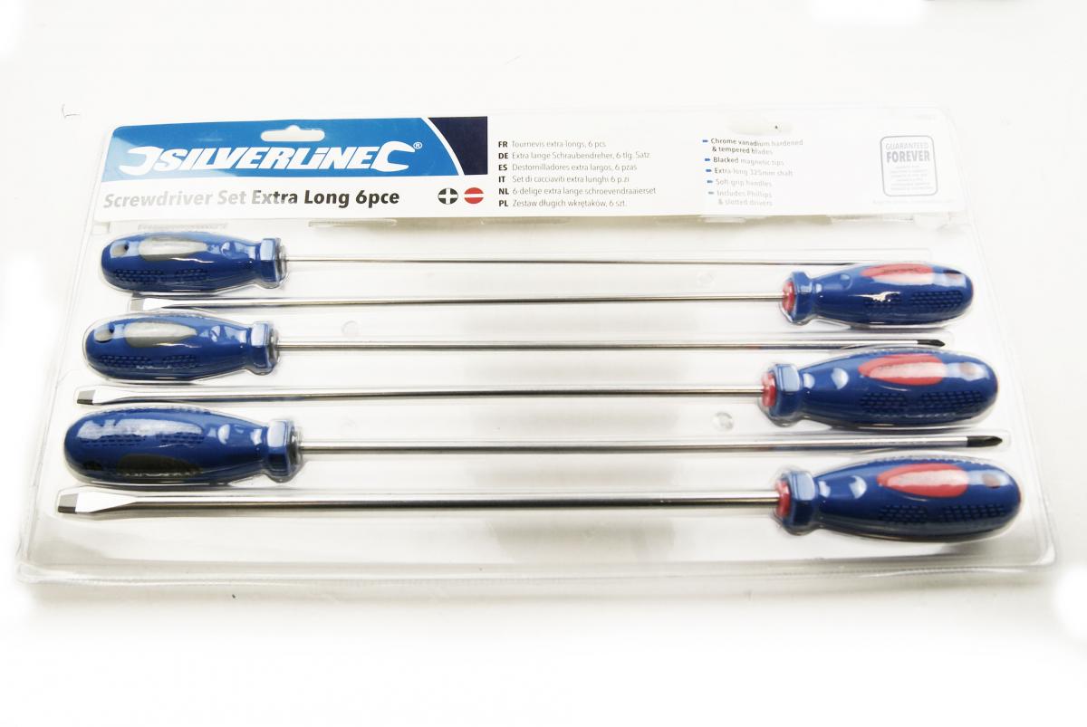 6 PIECE SCREWDRIVERS LONG thumbnail 2