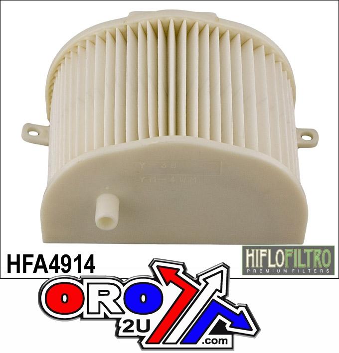 AIR FILTER HIFLO HFA4914 XV16, 4WM-14451-00-00, XV1600 99-04, YAMAHA thumbnail 2