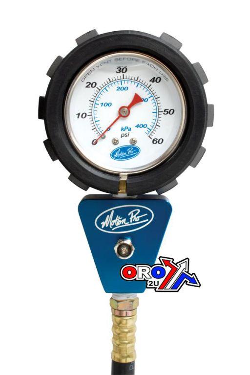 TYRE PRESSURE GAUGE 0-60 PSI MOTION PRO 08-0402 thumbnail 3