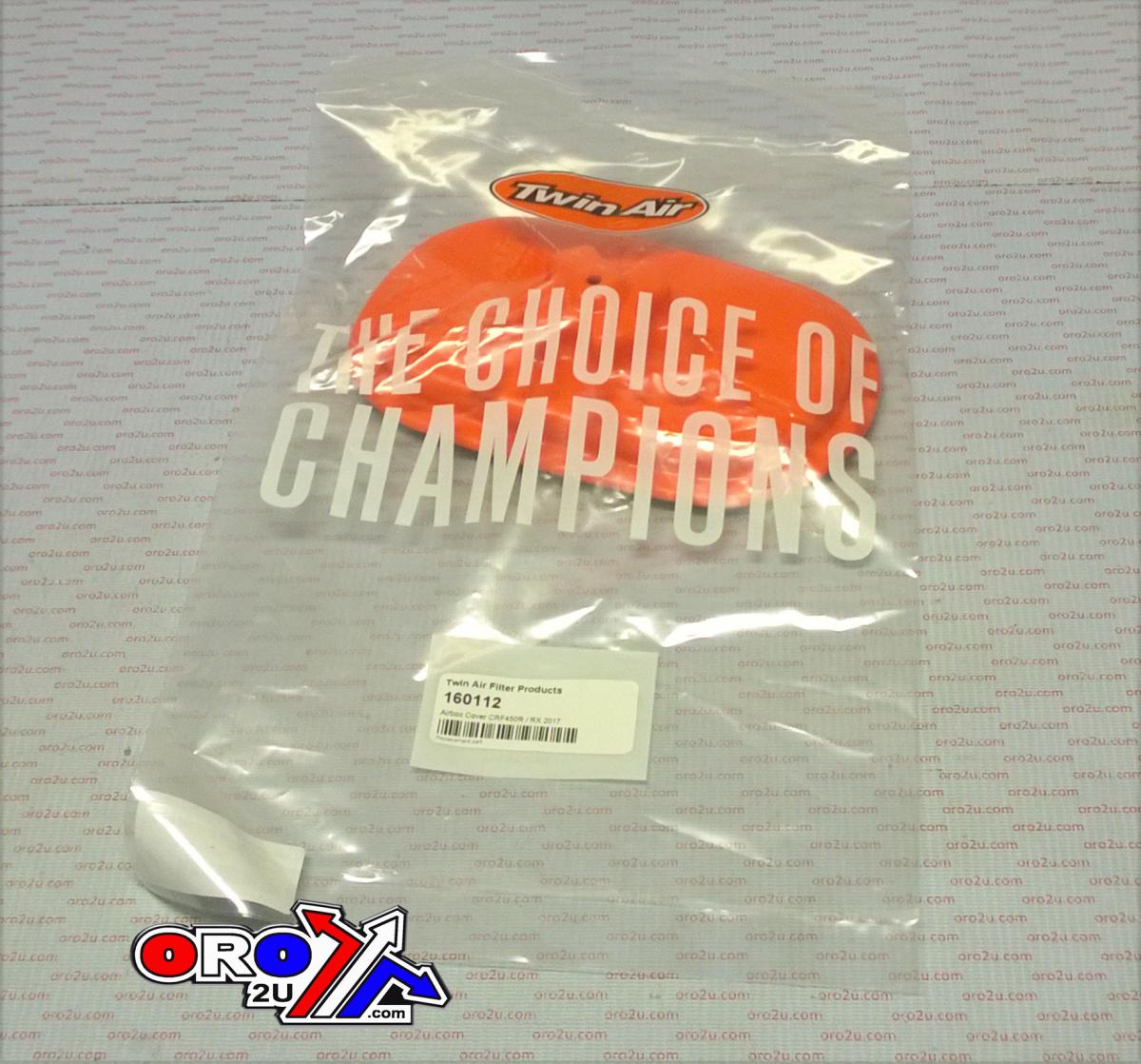 AIR BOX COVER 2017-20 CRF450R/RX, TWIN AIR 160112 thumbnail 3
