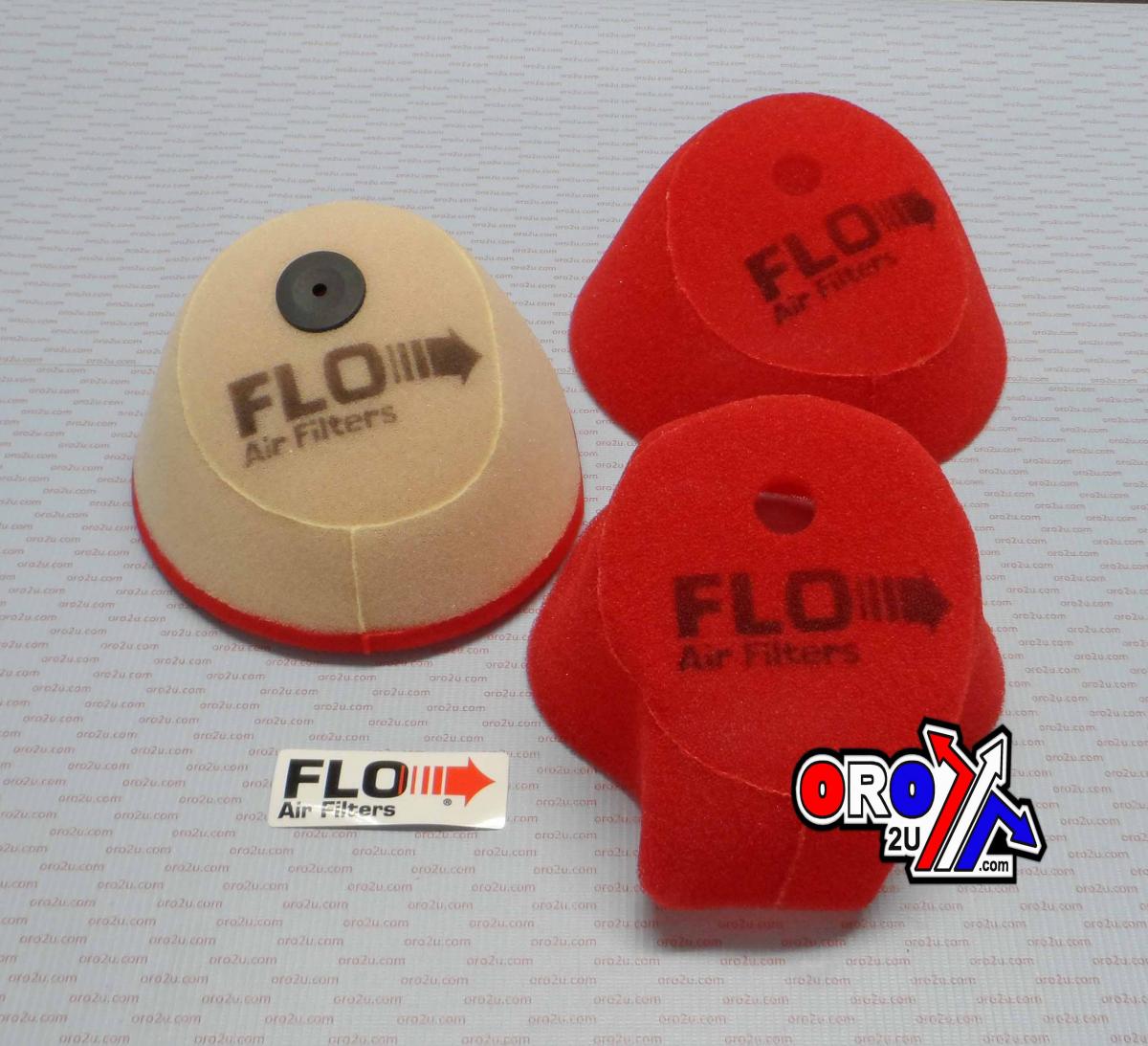 FLO AIR FILTER PRO KIT PCF2X, PC RACING USA CRF KXF image 1