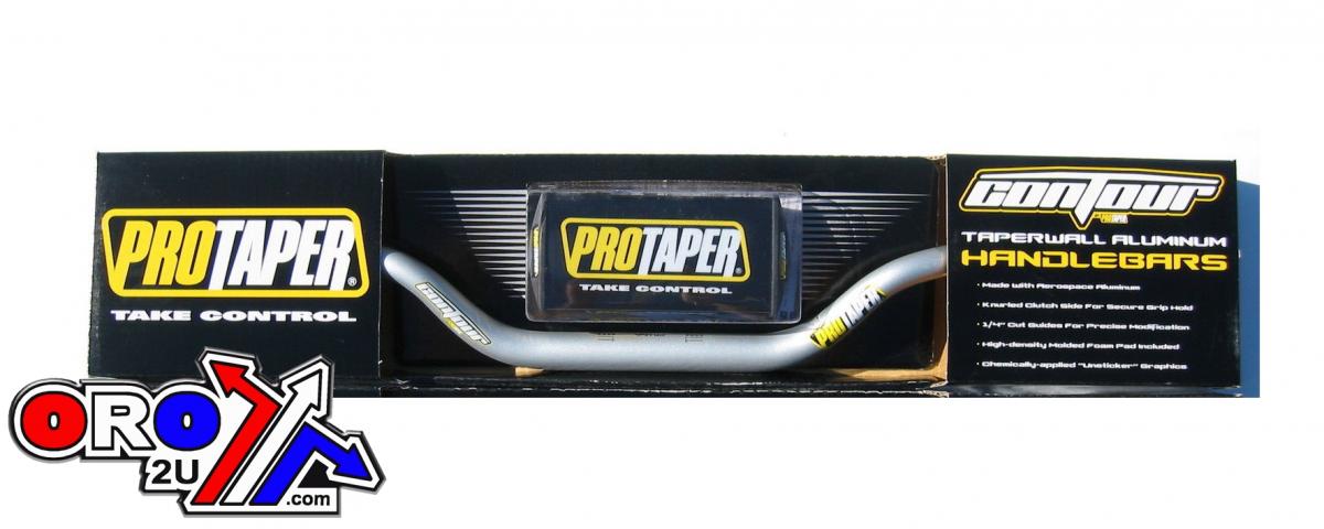 CARMICHAEL PROTAPER SILVR, CONTOUR HANDLEBARS 027911, A02-7911 image 1