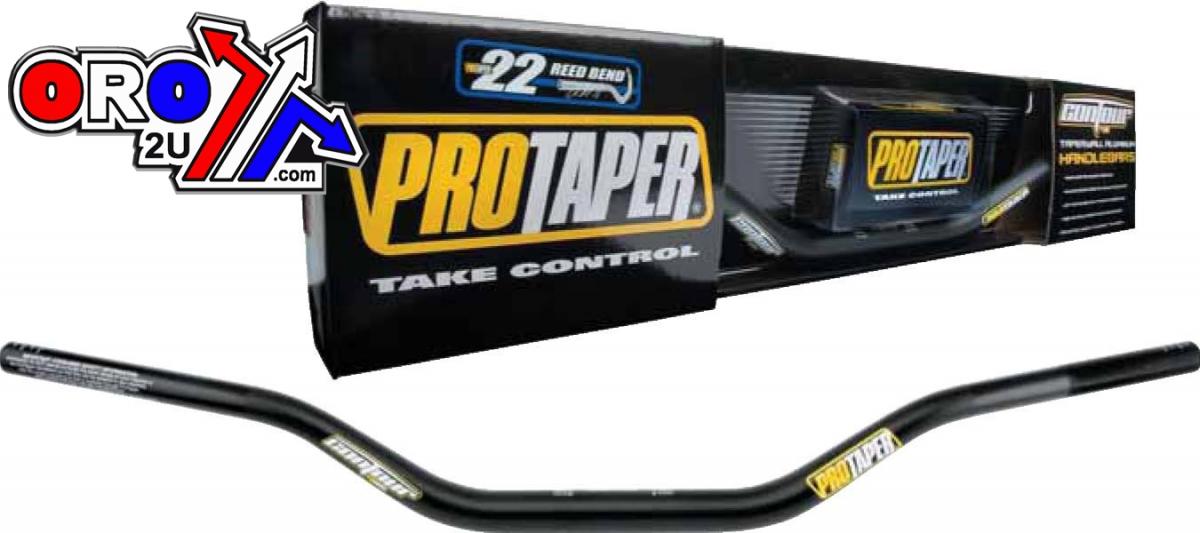 WINDHAM MX PROTAPER BLACK, CONTOUR HANDLEBARS 027953, A02-7953 image 1