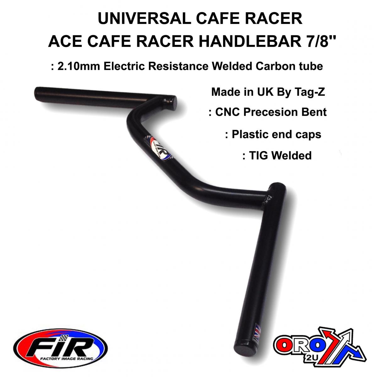 ACE CAFE RACER 7/8'' HANDLEBAR, MATT BLACK / ACE BAR, / RE: B01DJTDQX6 thumbnail 2