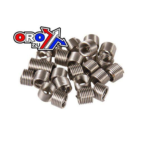 THREAD INSERTS M8 x 1.25mm x 1D [4.8mm Long], PACK OF 25 / HELICOIL / 382513