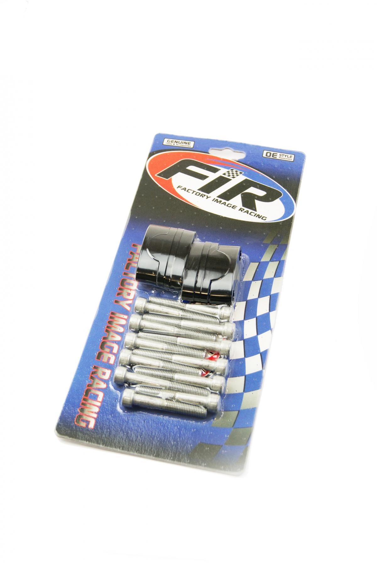 28.6 HANDLEBAR RISER KIT BLACK thumbnail 2