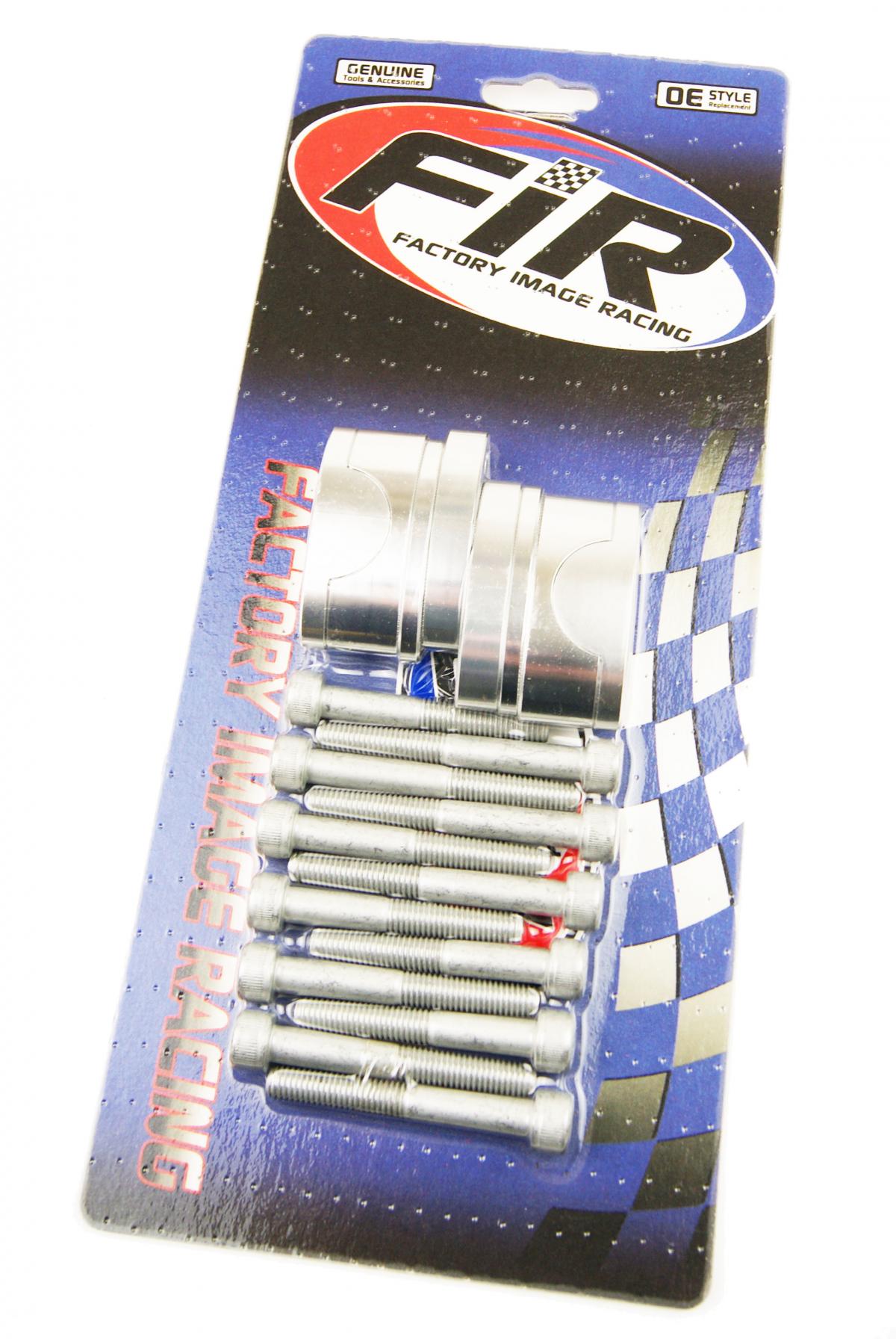 28.6 HANDLEBAR RISER SILVER image 1