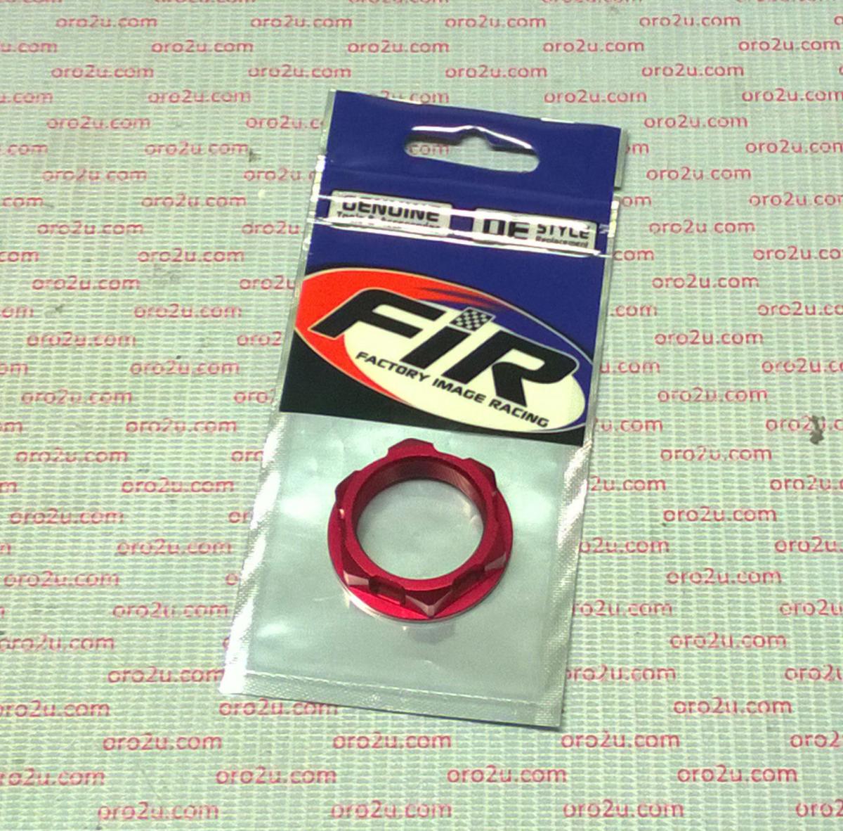 M26x1.00mm STEM NUT EACH RED, ALUMINIUM / CRF CR / RED, / CNC thumbnail 3