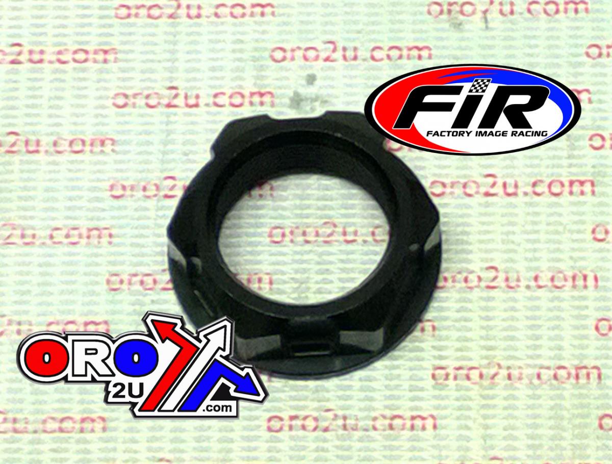 M24x1.00mm STEM NUT EACH BLACK, ALUMINIUM / CR RM RMZ YZ YZF, / CNC thumbnail 2