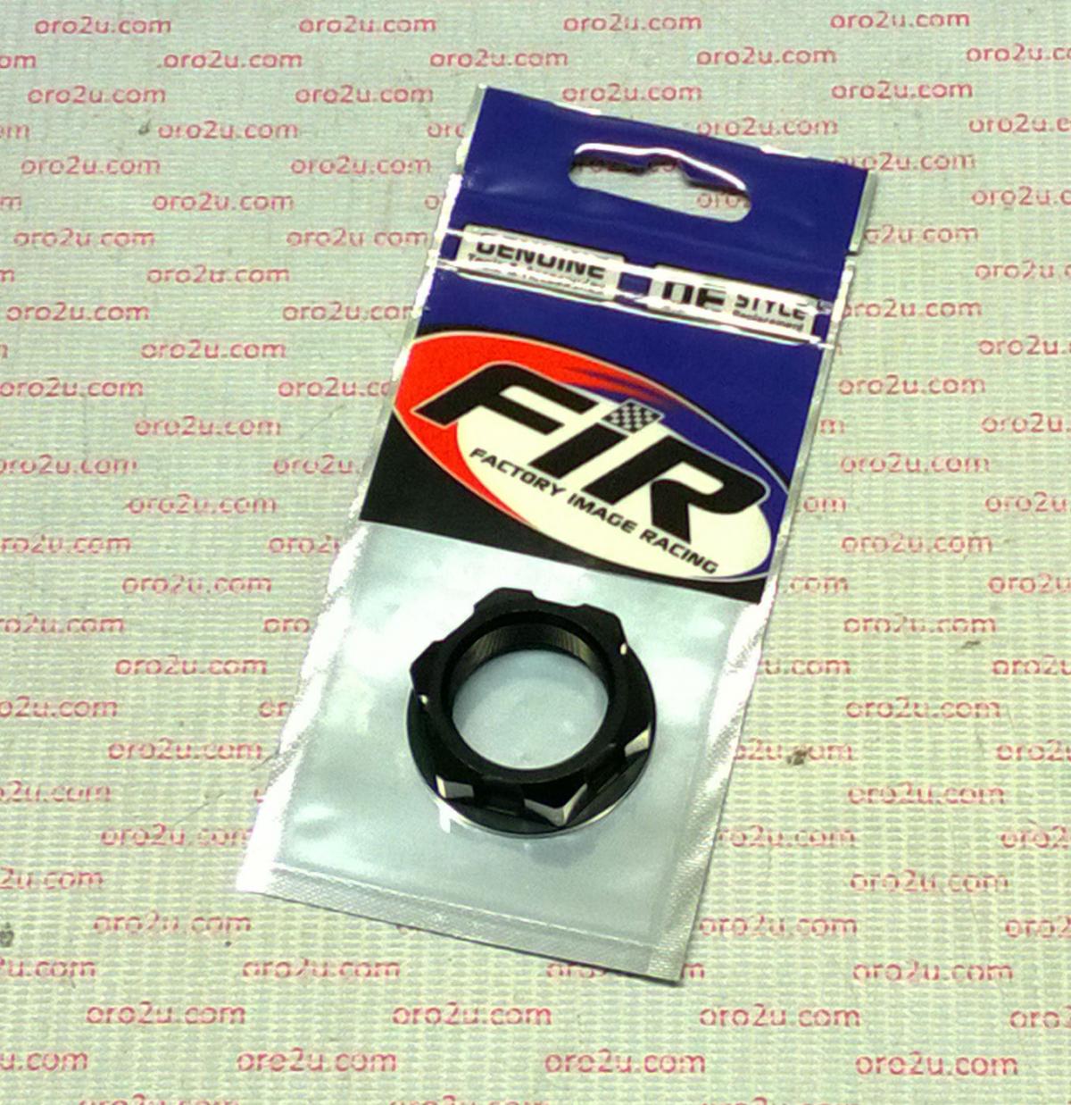 M24x1.00mm STEM NUT EACH BLACK, ALUMINIUM / CR RM RMZ YZ YZF, / CNC thumbnail 3