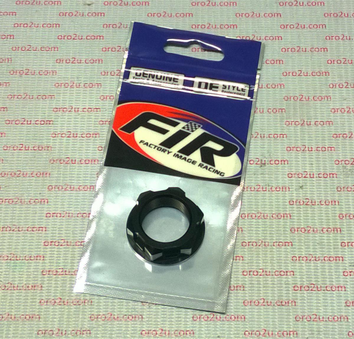M22x1.00mm STEM NUT EACH BLACK, ALUMINIUM / KX KLX KDX CR RM, / CNC thumbnail 2